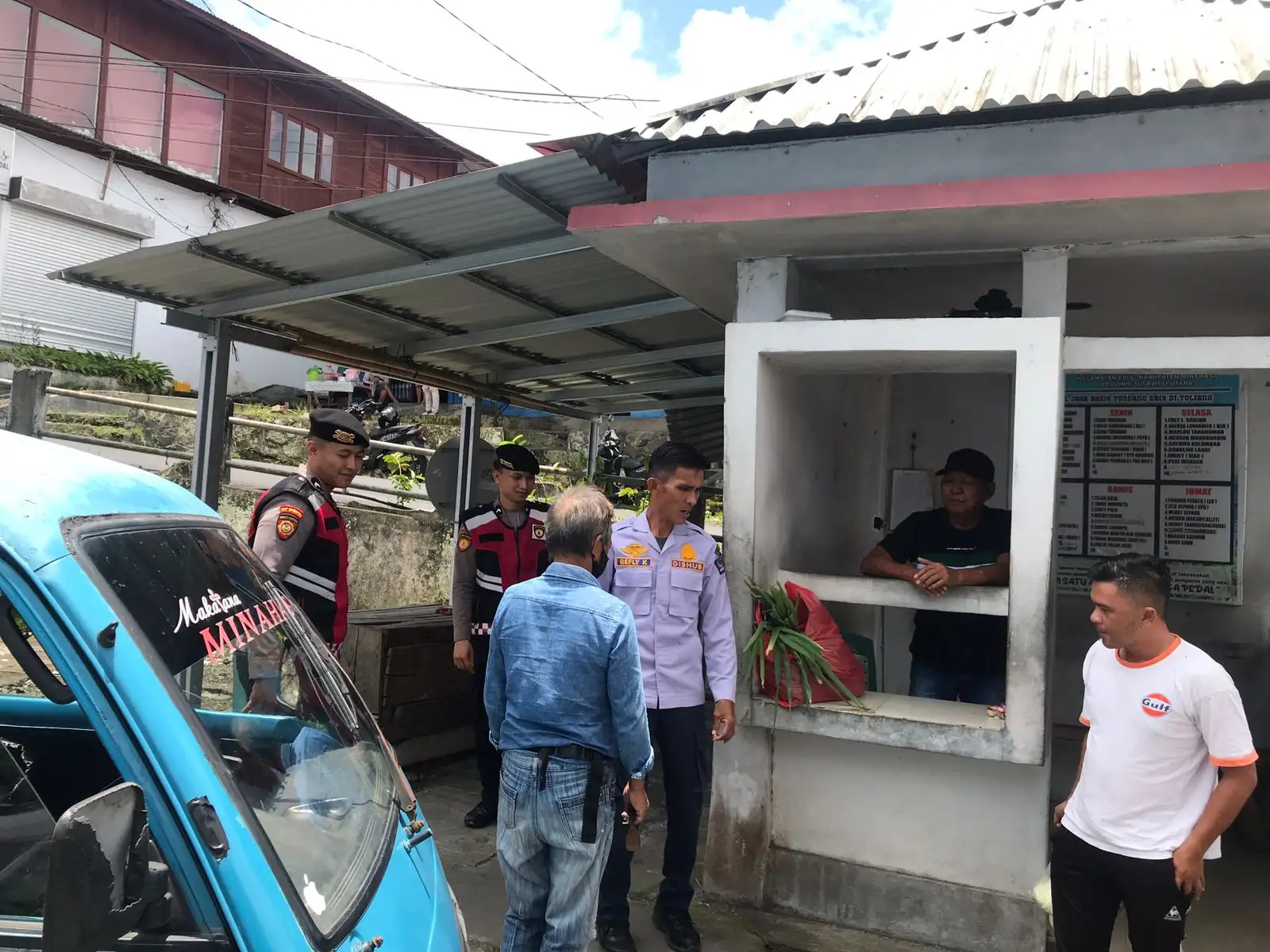 Sat Samapta Polres Minahasa Gelar Patroli Cipkon di Pusat Keramaian Tondano